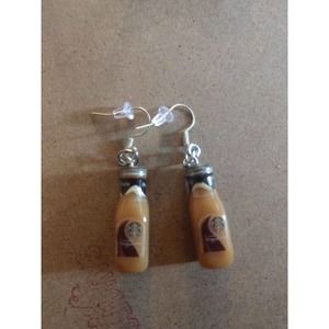 Mocha bottle starbucks mini earrings
